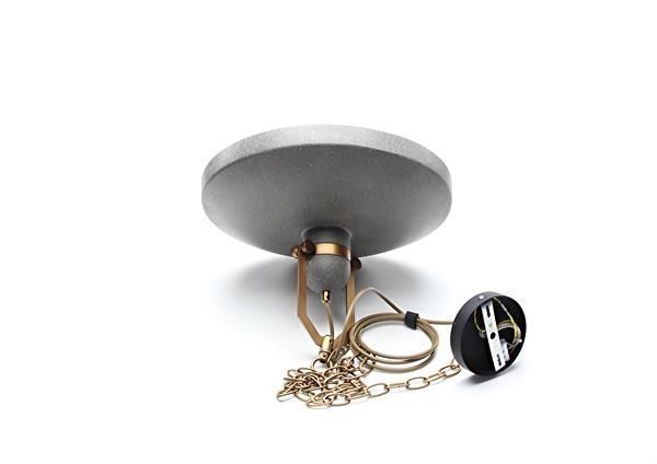 Deko-Light Pendelleuchte Cygni, E27, max. 25W, Beton, dunkelgrau 342102