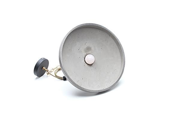 Deko-Light Pendelleuchte Cygni, E27, max. 25W, Beton, dunkelgrau 342102