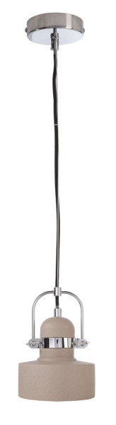 Deko-Light Pendelleuchte Pavonis, E27, max. 25W, Beton, grau 342103