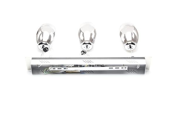 Deko-Light Pendelleuchte Electra, Warmweiß, Glas, silber, Chrom 342117