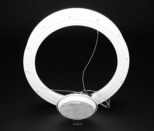 Deko-Light Pendelleuchte Sculptoris 60, Neutralweiß, Aluminium, Signalweiß, matt 342125