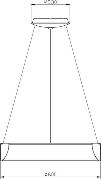 Deko-Light Pendelleuchte Sculptoris 60, Neutralweiß, Aluminium, Signalweiß, matt 342125