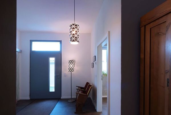 Deko-Light Pendelleuchte Asterope linear, E27, max. 40W, Metall, schwarz, matt 342136