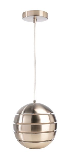 Deko-Light Pendelleuchte Ankaa 280, E27, max. 40W, Metall, Edelstahl, gebürtstet 342138