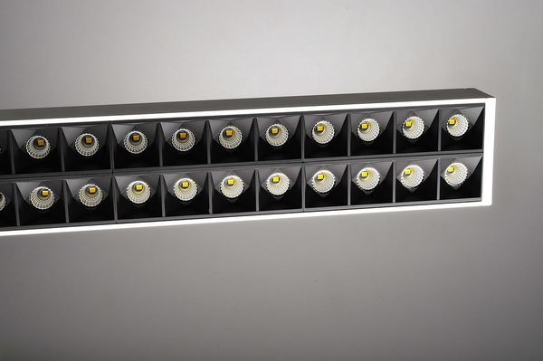 Deko-Light Pendelleuchte Office Three DALI 2.0, Neutralweiß, Aluminium, Signalweiß 342147