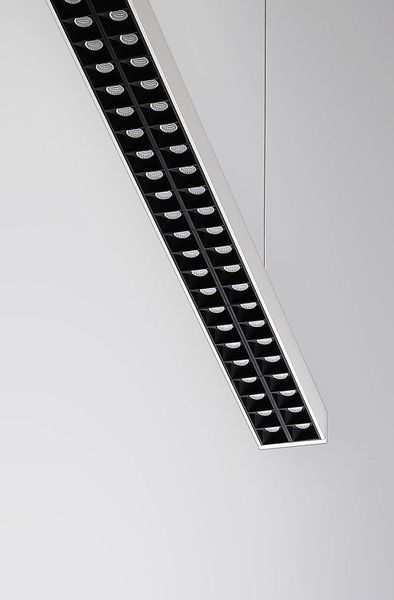 Deko-Light Pendelleuchte Office Three DALI 2.0, Neutralweiß, Aluminium, Signalweiß 342147