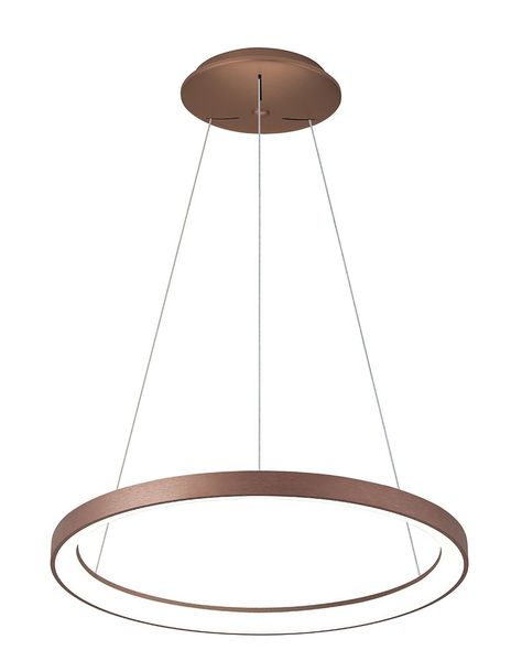 Deko-Light Pendelleuchte Merope 480mm, Warmweiß, Aluminium, Kaffee 342154