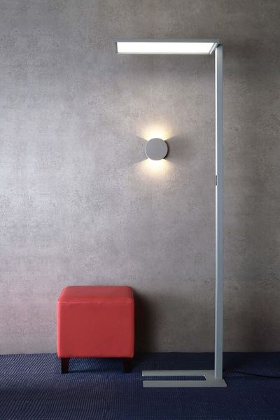 Deko-Light Stehleuchte Office One Transparent, dimmbar, Neutralweiß 343022