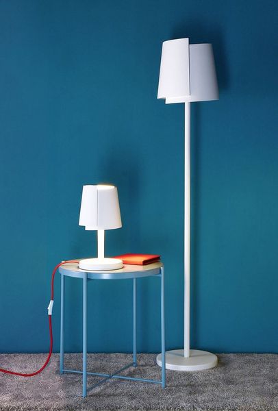 Deko-Light Tischleuchte Twister, Weiß, G9, max. 25W 346010