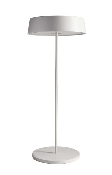 Deko-Light Tischleuchte Kopf Magnetleuchte Miram Weiß, Warmweiß, Weiß, 3,7V DC, IP54 346025