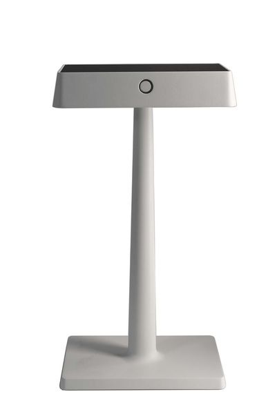 Deko-Light Tischleuchte Algieba, Warmweiß, Grau, 3,7V DC, IP54 346040