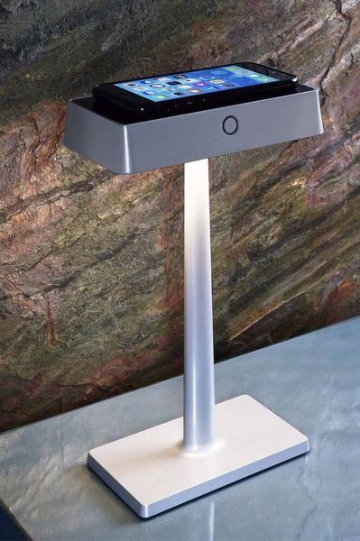 Deko-Light Tischleuchte Algieba, Warmweiß, Grau, 3,7V DC, IP54 346040