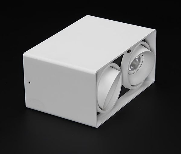 Deko-Light Deckenaufbauleuchte Mona II, GU10, 2x max. 50W, weiß 348004