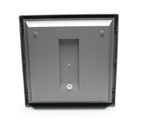 Deko-Light Deckenaufbauleuchte Quadrata III, Warmweiß, platingrau, IP65 348007