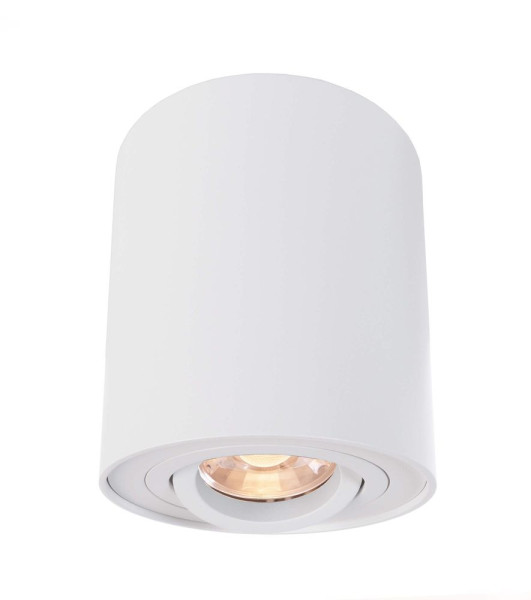 Deko-Light Deckenaufbauleuchte Bengala, GU10, max. 50W, Alu, Weiß 348023