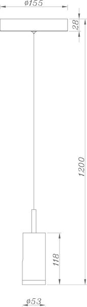 Deko-Light Pendelleuchte Dabih, Warmweiß, Metall, matt 348037