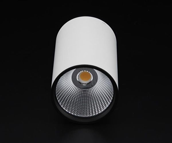 Deko-Light Deckenaufbauleuchte Luna 40, Warmweiß, Reinweiß, mattiert 348063