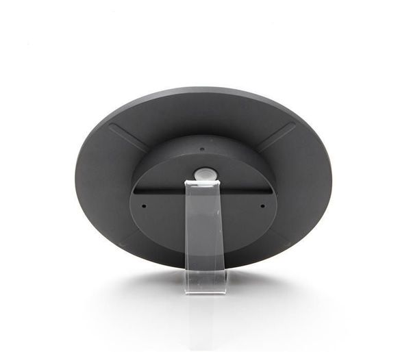 Deko-Light Deckenaufbauleuchte Mensae rund, Warmweiß, dunkelgrau, IP54 348072