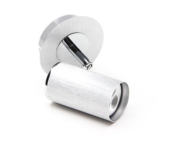 Deko-Light Deckenaufbauleuchte Indi I, GU10, max. 50W, Alu, Silber 348085