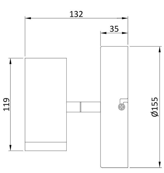 Deko-Light Deckenaufbauleuchte Becrux I, Warmweiß, Aluminium Strangpressprofil, silber 348111