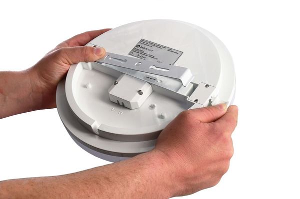 Deko-Light Deckenaufbauleuchte Altais 25W Motion, Warmweiß + Neutralweiß + Kaltweiß, Weiß, IP54 348146