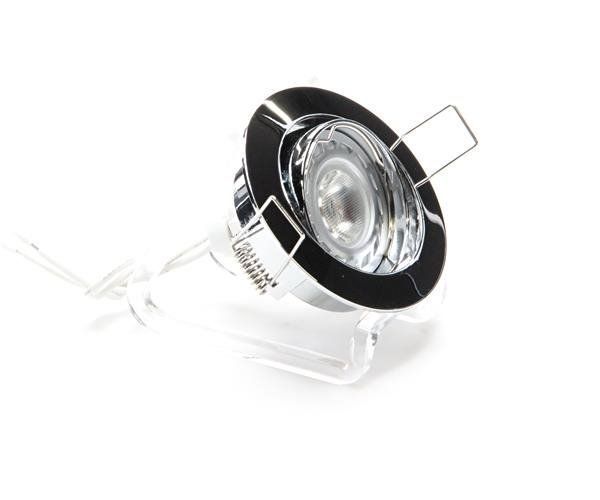 Deko-Light Deckeneinbauring, silber, Chrom, 12V, GU5.3 MR16, max. 50W 449201