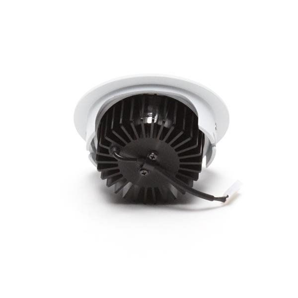 Deko-Light Deckeneinbauleuchte COB 95, Signalweiß, Warmweiß, 40°, 26-27V DC, 350mA 565067