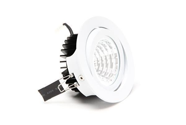 Deko-Light Deckeneinbauleuchte COB 95, Weiß, Kaltweiß, 40°, 26-27V DC, 350mA 565069