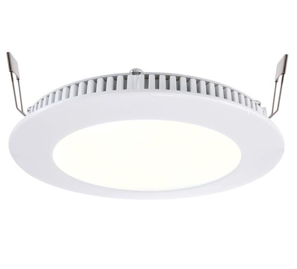 Deko-Light Deckeneinbauleuchte LED Panel 8, Signalweiß, Warmweiß, 115°, 17-18V DC, 350mA 565082