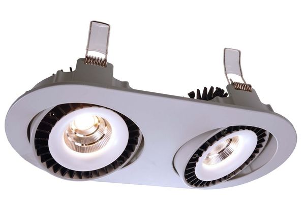 Deko-Light Deckeneinbauleuchte Shop II, Silber, Neutralweiß, 30°, 30V DC, 500mA 565106