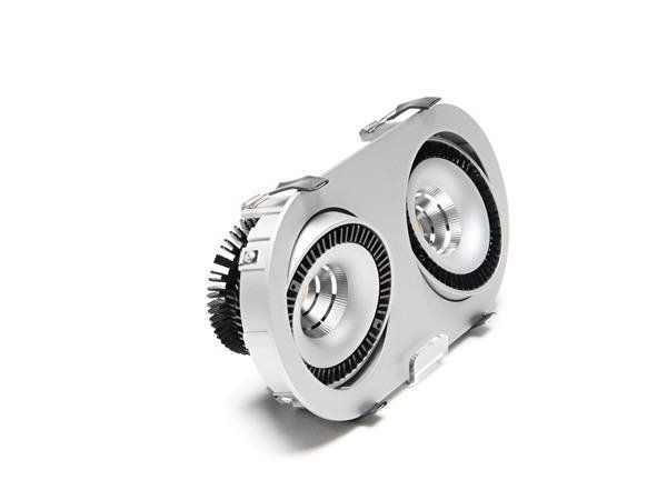 Deko-Light Deckeneinbauleuchte Shop II, Silber, Neutralweiß, 30°, 30V DC, 500mA 565106