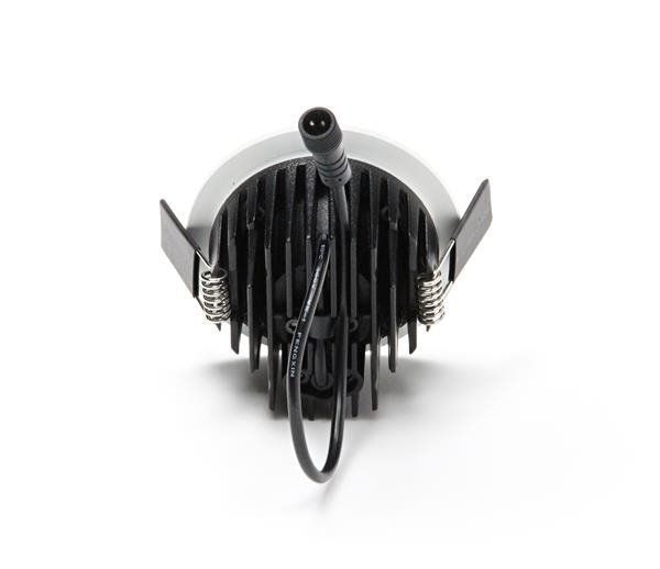 Deko-Light Deckeneinbauleuchte COB 68 IP65, Signalweiß, Warmweiß, 45°, 17-18V DC, 350mA, IP65 565108