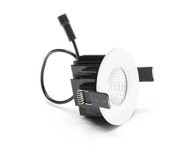 Deko-Light Deckeneinbauleuchte COB 68 IP65, Signalweiß, Warmweiß, 45°, 17-18V DC, 350mA, IP65 565108