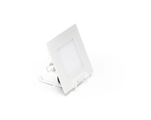 Deko-Light Deckeneinbauleuchte LED Panel Square 8, Signalweiß, Warmweiß, 110°, 18-19V DC, 350mA 565152