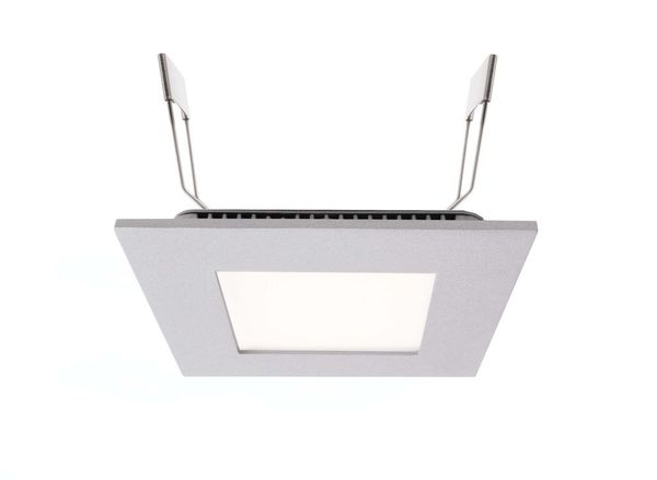 Deko-Light Deckeneinbauleuchte LED Panel Square 8, Perlhellgrau RAL 9022, Neutralweiß, 110°, 18-19V DC, 350mA 565155