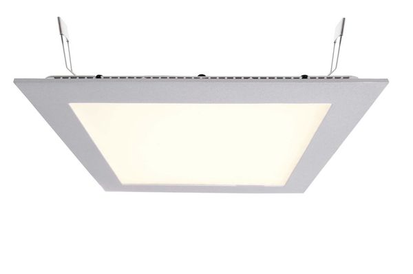 Deko-Light Deckeneinbauleuchte LED Panel Square 20, Perlhellgrau RAL 9022, Warmweiß, 110°, 23-24V DC, 700mA 565161