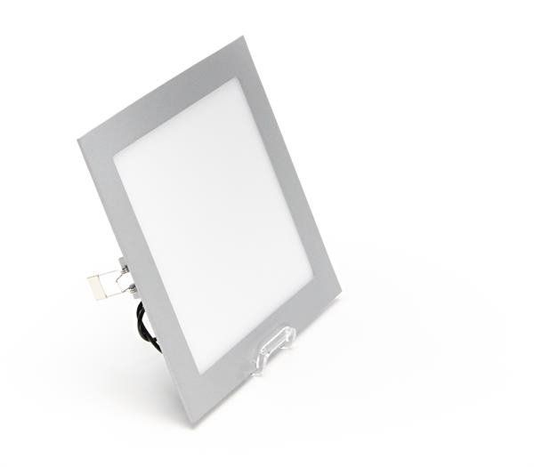 Deko-Light Deckeneinbauleuchte LED Panel Square 20, Perlhellgrau RAL 9022, Neutralweiß, 110°, 23-24V DC, 700mA 565163
