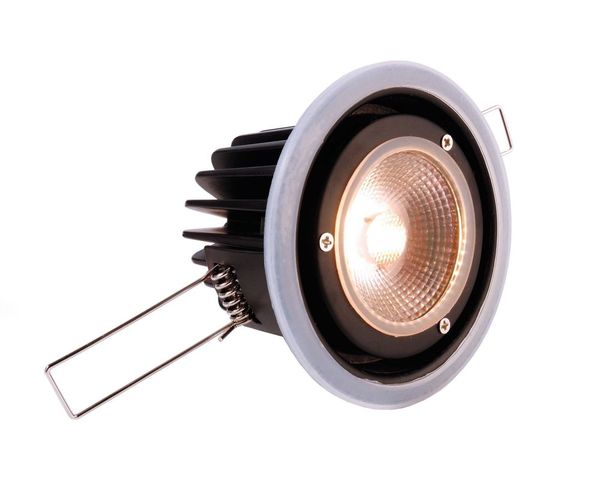 Deko-Light Deckeneinbauleuchte COB 68 Mood IP65 Dim to warm, Signalweiß, Warmweiß, 40°, IP65 565192