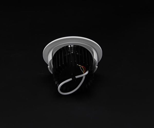 Deko-Light Deckeneinbauleuchte COB 95 CCT, Signalweiß, Warmweiß + Kaltweiß, 65°, 24VDC 565194