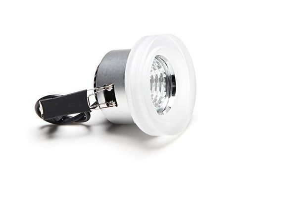 Deko-Light Deckeneinbauleuchte COB 68 Acryl, silber, RGB, 45°, 24VDC 565197