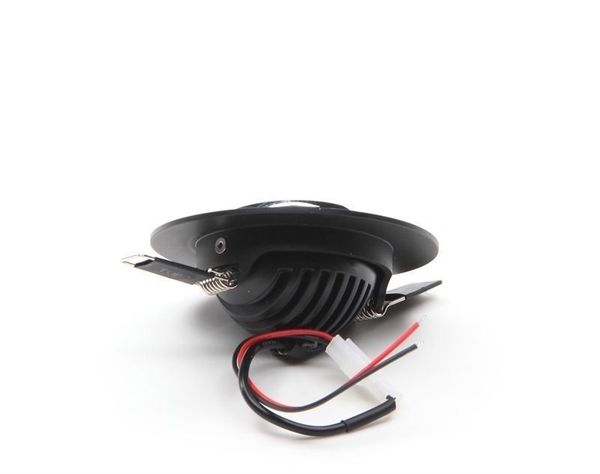 Deko-Light Deckeneinbauleuchte Saturn, schwarz, Chrom, Neutralweiß, 30°, 17-18V DC, 350mA 565203