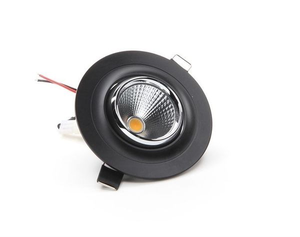 Deko-Light Deckeneinbauleuchte Saturn, schwarz, Chrom, Neutralweiß, 30°, 17-18V DC, 350mA 565203