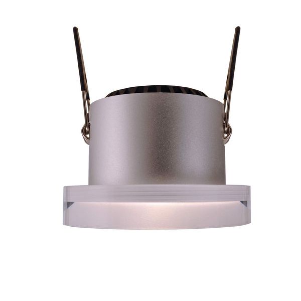 Deko-Light Deckeneinbauleuchte COB 68 Acryl, Silber, satiniert, Warmweiß + Kaltweiß, 45°, 24VDC 565247