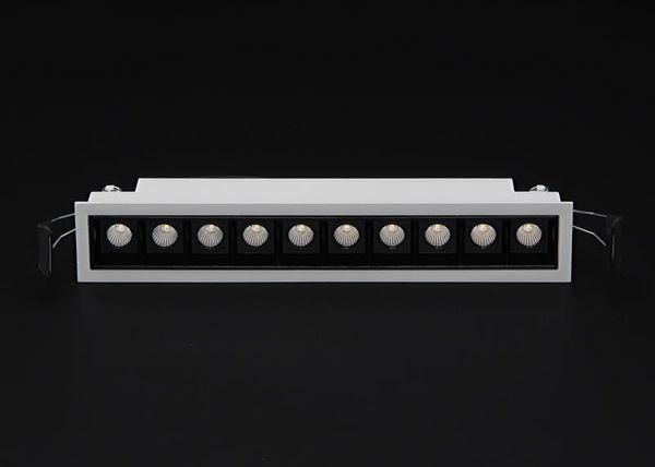 Deko-Light Deckeneinbauleuchte Ceti 10, weiß, matt, Warmweiß, 45°, 28-29V DC, 700mA 565251