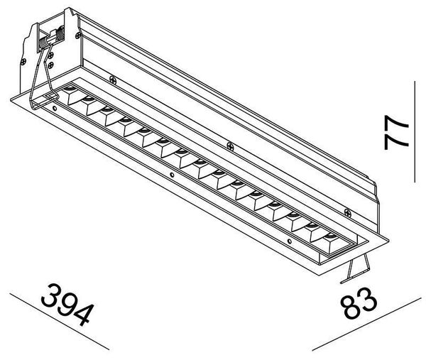 Deko-Light Deckeneinbauleuchte Ceti 15 Adjust, weiß, matt, Warmweiß, 45°, 44-45V DC, 700mA 565258