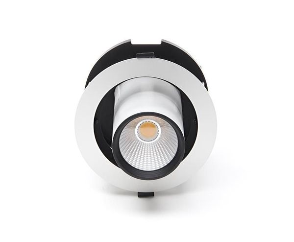 Deko-Light Deckeneinbauleuchte Luna 30, Reinweiß, mattiert, Neutralweiß, 40° 565260