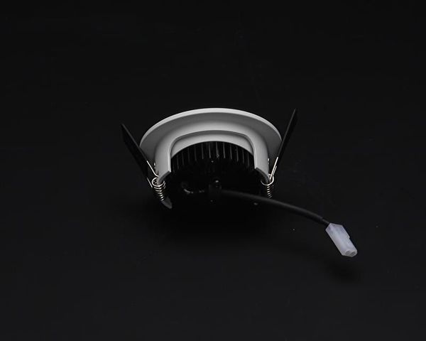 Deko-Light Deckeneinbauleuchte COB-68-350mA-2700K-rund-flach, Signalweiß, Warmweiß, 45°, 14-15V DC, 350mA 565263