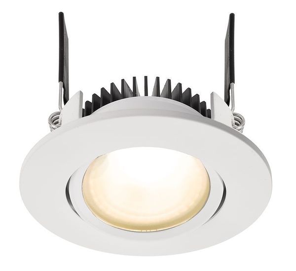 Deko-Light Deckeneinbauleuchte COB-68-350mA-2700K-rund, Signalweiß, Warmweiß, 45°, 16-17V DC, 350mA 565279