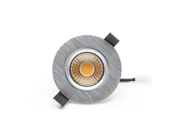 Deko-Light Deckeneinbauleuchte COB-68-24V-4000K-rund, silber, Neutralweiß, 45°, 24VDC 565301