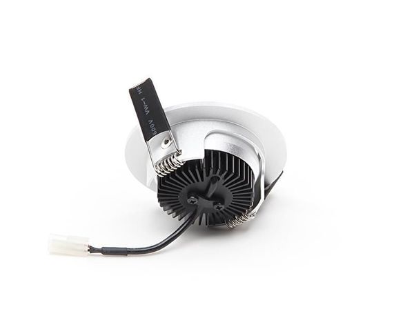 Deko-Light Deckeneinbauleuchte COB-68-24V-4000K-rund, silber, Neutralweiß, 45°, 24VDC 565301